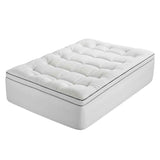 Darrahopens Furniture > Mattresses > Mattress Toppers Giselle Bedding Double Mattress Topper 5cm Coral Fleece