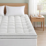 Darrahopens Furniture > Mattresses > Mattress Toppers Giselle Bedding King Mattress Topper 5cm Coral Fleece