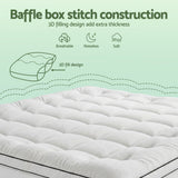 Darrahopens Furniture > Mattresses > Mattress Toppers Giselle Bedding King Mattress Topper 5cm Coral Fleece