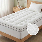Darrahopens Furniture > Mattresses > Mattress Toppers Giselle Bedding King Single Mattress Topper 5cm Coral Fleece