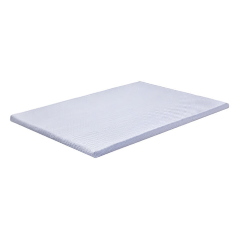 Darrahopens Furniture > Mattresses > Mattress Toppers Giselle Bedding Latex Topper 100% Natural Latex Toppers 7-zone w/ Ice Silk Cool-touch Fabric Cooling Cover Double 5cm
