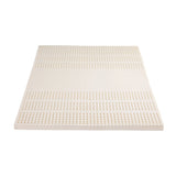 Darrahopens Furniture > Mattresses > Mattress Toppers Giselle Bedding Latex Topper 100% Natural Latex Toppers 7-zone w/ Ice Silk Cool-touch Fabric Cooling Cover Queen 5cm