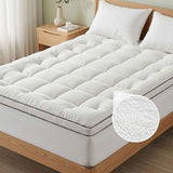 Darrahopens Furniture > Mattresses > Mattress Toppers Giselle Bedding Queen Mattress Topper 5cm Coral Fleece