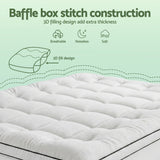 Darrahopens Furniture > Mattresses > Mattress Toppers Giselle Bedding Queen Mattress Topper 5cm Coral Fleece