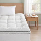 Darrahopens Furniture > Mattresses > Mattress Toppers Giselle Bedding Single Mattress Topper 5cm Coral Fleece