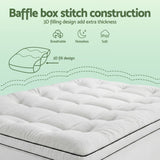 Darrahopens Furniture > Mattresses > Mattress Toppers Giselle Bedding Single Mattress Topper 5cm Coral Fleece