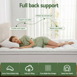 Darrahopens Furniture > Mattresses > Mattress Toppers Giselle Bedding Single Mattress Topper 5cm Coral Fleece
