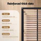 Darrahopens Furniture > Mattresses > Mattress Toppers Giselle Mattress & Artiss Queen Bed Frame Bundle, 36cm Double Sided Euro Top Mattress In Australia - Darrahopens