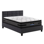 Darrahopens Furniture > Mattresses > Mattress Toppers Giselle Mattress & Artiss Queen Bed Frame Bundle, 36cm Double Sided Euro Top Mattress In Australia - Darrahopens