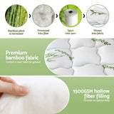 Darrahopens Furniture > Mattresses > Mattress Toppers Giselle Mattress Topper 11cm Pillowtop toppers Bamboo Queen