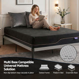 Darrahopens Furniture > Mattresses > Mattress Toppers Giselle Queen Cooling Memory Foam Mattress Medium Firm with Gel Comfort 30cm