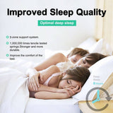 Darrahopens Furniture > Mattresses Premium 5 Zone Pocket Spring Foam Mattress Medium Firmness 22cm - King