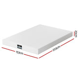 Darrahopens Furniture > Mattresses > Queen Mattress Giselle 20cm Memory Foam Mattress Green Tea Queen