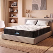 Darrahopens Furniture > Mattresses > Queen Mattress Giselle Queen Reversible Spring Mattress Cashmere Cover Gel Foam Firm 35cm In Australia - Darrahopens