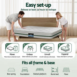 Darrahopens Furniture > Mattresses > Single Mattress 20cm Giselle Mattress King Single Green Tea Mattresses