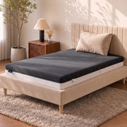 Darrahopens Furniture > Mattresses > Single Mattress Giselle 18cm Single Memory Foam Mattress Dual Feel Reversible Charcoal Foam In Australia - Darrahopens