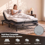 Darrahopens Furniture > Mattresses > Single Mattress Giselle 18cm Single Memory Foam Mattress Dual Feel Reversible Charcoal Foam In Australia - Darrahopens