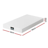 Darrahopens Furniture > Mattresses > Single Mattress Giselle 20cm Memory Foam Mattress Green Tea Single