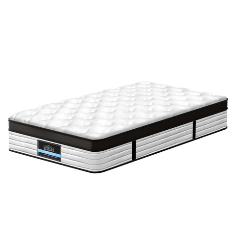Darrahopens Furniture > Mattresses > Single Mattress Giselle Bedding 31cm Mattress Euro Top King Single