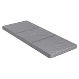 Darrahopens Furniture > Mattresses > Single Mattress Giselle Foldable Mattress Folding Sofa Bed Trifold Memory Foam Camping Cushion Mat