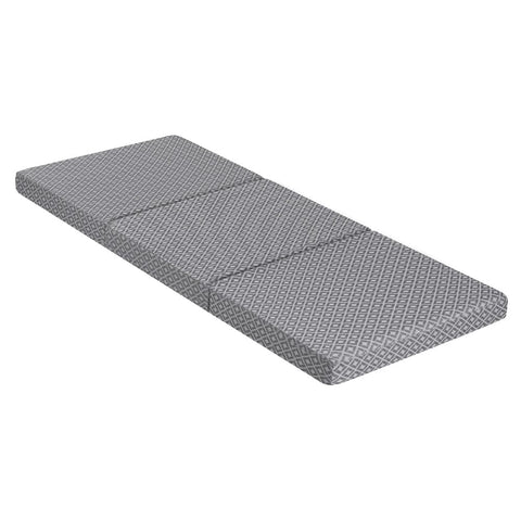 Darrahopens Furniture > Mattresses > Single Mattress Giselle Foldable Mattress Folding Sofa Bed Trifold Memory Foam Camping Cushion Mat