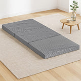 Darrahopens Furniture > Mattresses > Single Mattress Giselle Foldable Mattress Folding Sofa Bed Trifold Memory Foam Camping Cushion Mat