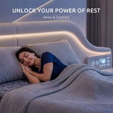 Darrahopens Furniture > Mattresses > Single Mattress Levitex 25 cm Hybrid Pocket Spring Mattress Firm with 4cm Egg Crate Foam for Deep Sleep Bamboo Charcoal Fabric Single