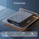 Darrahopens Furniture > Mattresses > Single Mattress Levitex 33 cm Mattress 8.0 Extra Firm 7-Zone Pocket Spring Mattress with Dual-Row Edge Support & Breathable Knit Cover Single