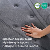 Darrahopens Furniture > Mattresses > Single Mattress Levitex 33 cm Mattress 8.0 Extra Firm 7-Zone Pocket Spring Mattress with Dual-Row Edge Support & Breathable Knit Cover Single
