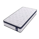 Darrahopens Furniture > Mattresses > Single Mattress Levitex 35CM Single Mattresses Gel Memory Foam and 7-Zone Ergonomic Pocket Spring, Anti-Roll Dual-Row Edge, Triple Cooling System for Hot Sleepers