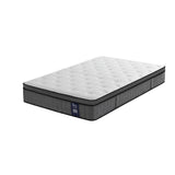 Darrahopens Furniture > Mattresses > Single Mattress Levitex Single Mattress 2 Rows Edge Support for Deep Sleep 5-Zone Ergonomic Pocket Spring Breathable Corrugated Sponge Medium Firm 30CM