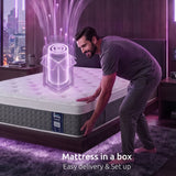Darrahopens Furniture > Mattresses > Single Mattress Levitex Single Mattress Lumbar Support 5-Zone Individual Pocket Spring 30CM In Australia - Darrahopens