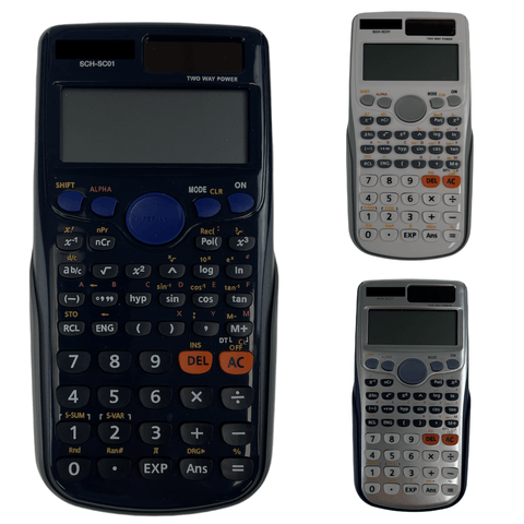 Darrahopens Furniture > Office 3x Scientific Calculator Universal Student Office Maths Mathematics School