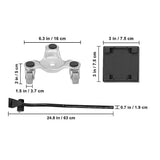 Darrahopens Furniture > Office 4 X All-purpose Dolly Metal Heavy Duty Furniture Mover Slider Set