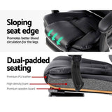 darrahopens Furniture > Office 8 Point Reclining Massage Chair - Black