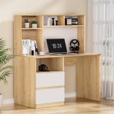 Darrahopens Furniture > Office Artiss Computer Desk Office Study Desks Table Bookshelf Drawer
