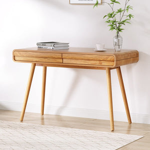 Darrahopens Furniture > Office Artiss Computer Desk Office Study Desks Table Drawers Storage Ash Wood Legs
