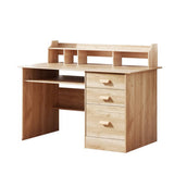 Darrahopens Furniture > Office Artiss Computer Desk Office Study Desks Table Shelf Drawer