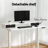 Darrahopens Furniture > Office Artiss Electric Standing Desk Sit Stand Desks 120CM
