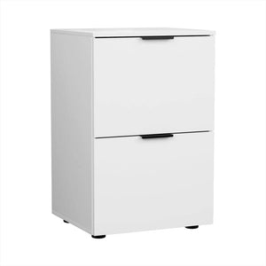 Darrahopens Furniture > Office Artiss Filing Cabinet Files Storage Office Shelves File Organiser White 2 Drawer