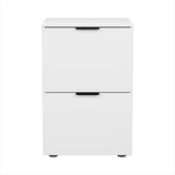Darrahopens Furniture > Office Artiss Filing Cabinet Files Storage Office Shelves File Organiser White 2 Drawer