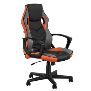 Darrahopens Furniture > Office Artiss Gaming Office Chair Computer Executive Racing Chairs High Back Orange