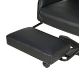 Darrahopens Furniture > Office Artiss Massage Gaming Office Chair 7 LED Computer Chairs Leather Footrest Black