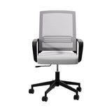 Darrahopens Furniture > Office Artiss Mesh Office Chair Computer Gaming Desk Chairs Work Study Mid Back Grey