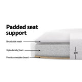 Darrahopens Furniture > Office Artiss Mesh Office Chair Computer Gaming Desk Chairs Work Study Mid Back Grey