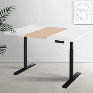Darrahopens Furniture > Office Artiss Standing Desk Motorised Electric Dual Motor 120CM