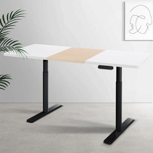 Darrahopens Furniture > Office Artiss Standing Desk Motorised Electric Dual Motor 140CM