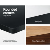 darrahopens Furniture > Office Artiss Standing Desk Top Adjustable Motorised Electric Sit Stand Table Black