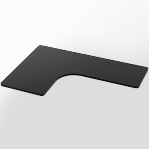 Darrahopens Furniture > Office Artiss Standing Desk Top L-shape Black 160CM