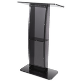 Darrahopens Furniture > Office > Desks 120cm Acrylic Podium Stand Black